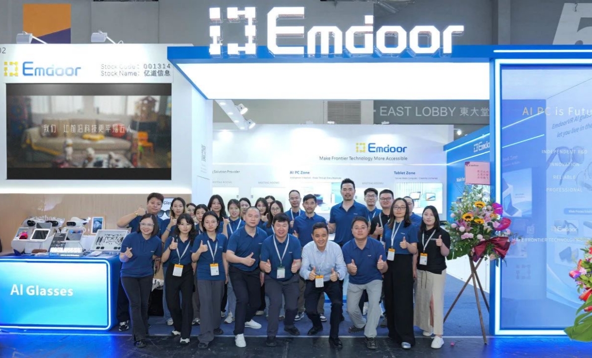 Hong Kong Electronics Fair | Emdoor présente des solutions full-stack, présentant des dispositifs industriels robustes, des terminaux AI et des wearables XR