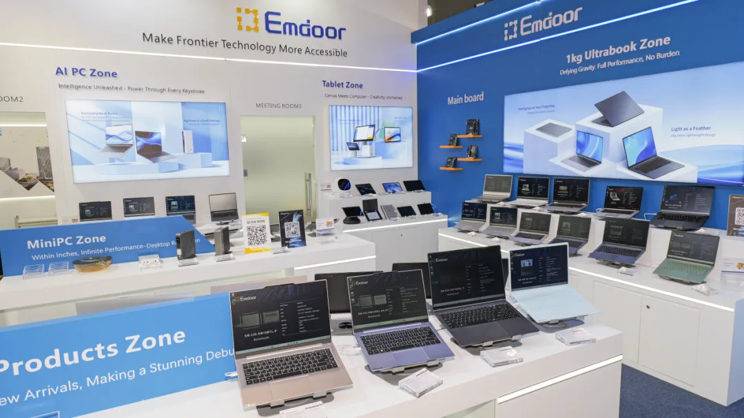 Hong Kong Electronics Show | Emdoor dévoile des solutions Full-Stack, des terminaux industriels robustes × AI × XR Wearables