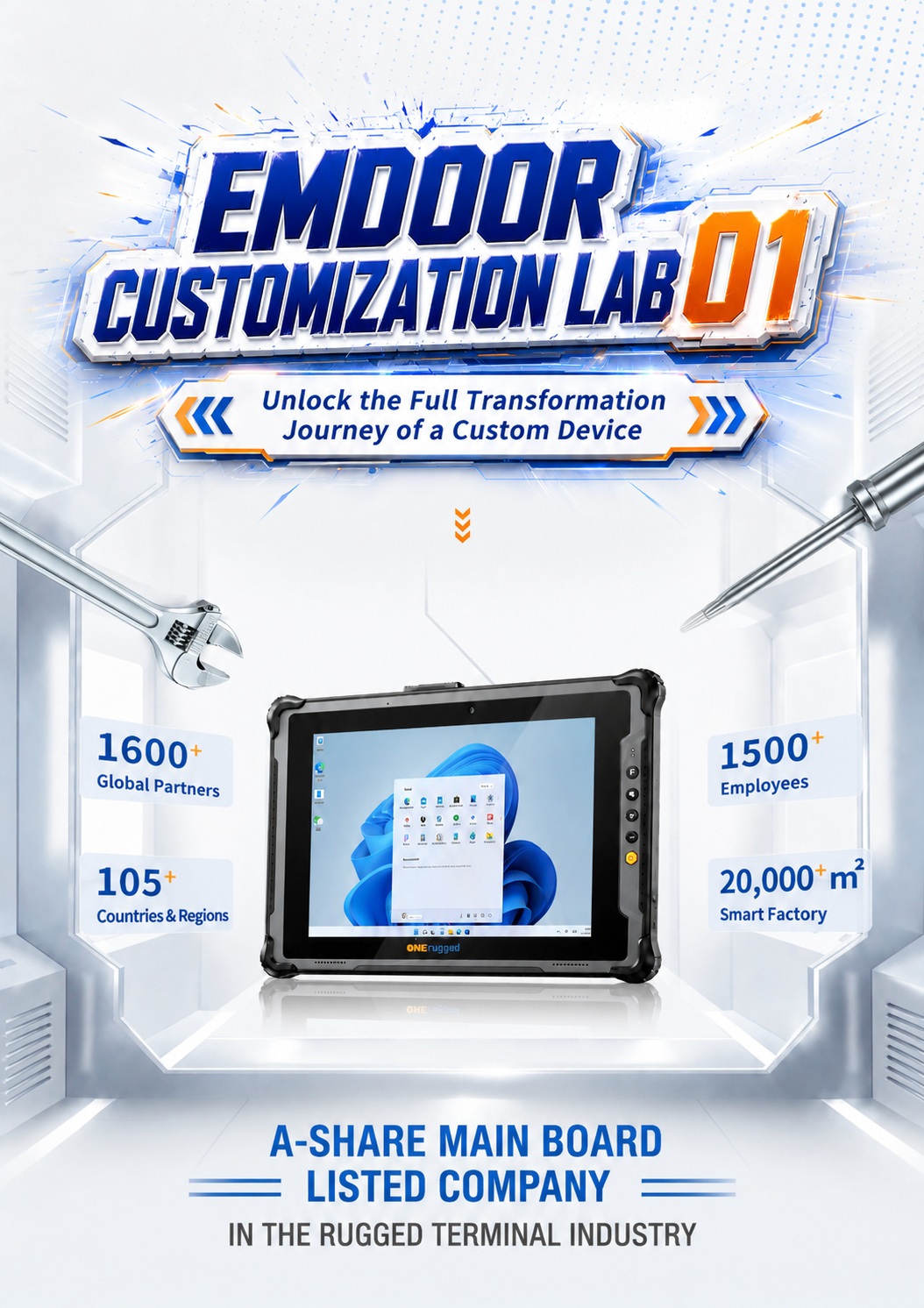 Emdoor Customization Lab 01: À l'intérieur du nouvel atelier de personnalisation