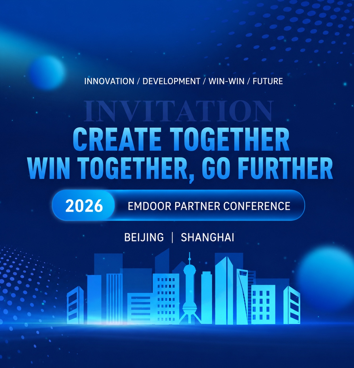Conférence des partenaires Emdoor 2026: les inscriptions à Beijing et Shanghai sont maintenant ouvertes Conférence des partenaires Emdoor 2026: les inscriptions à Beijing et Shanghai sont maintenant ouvertes