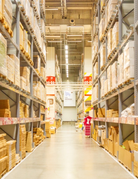 PC rocailleux dans l'industrie d'entrepôt et de logistique