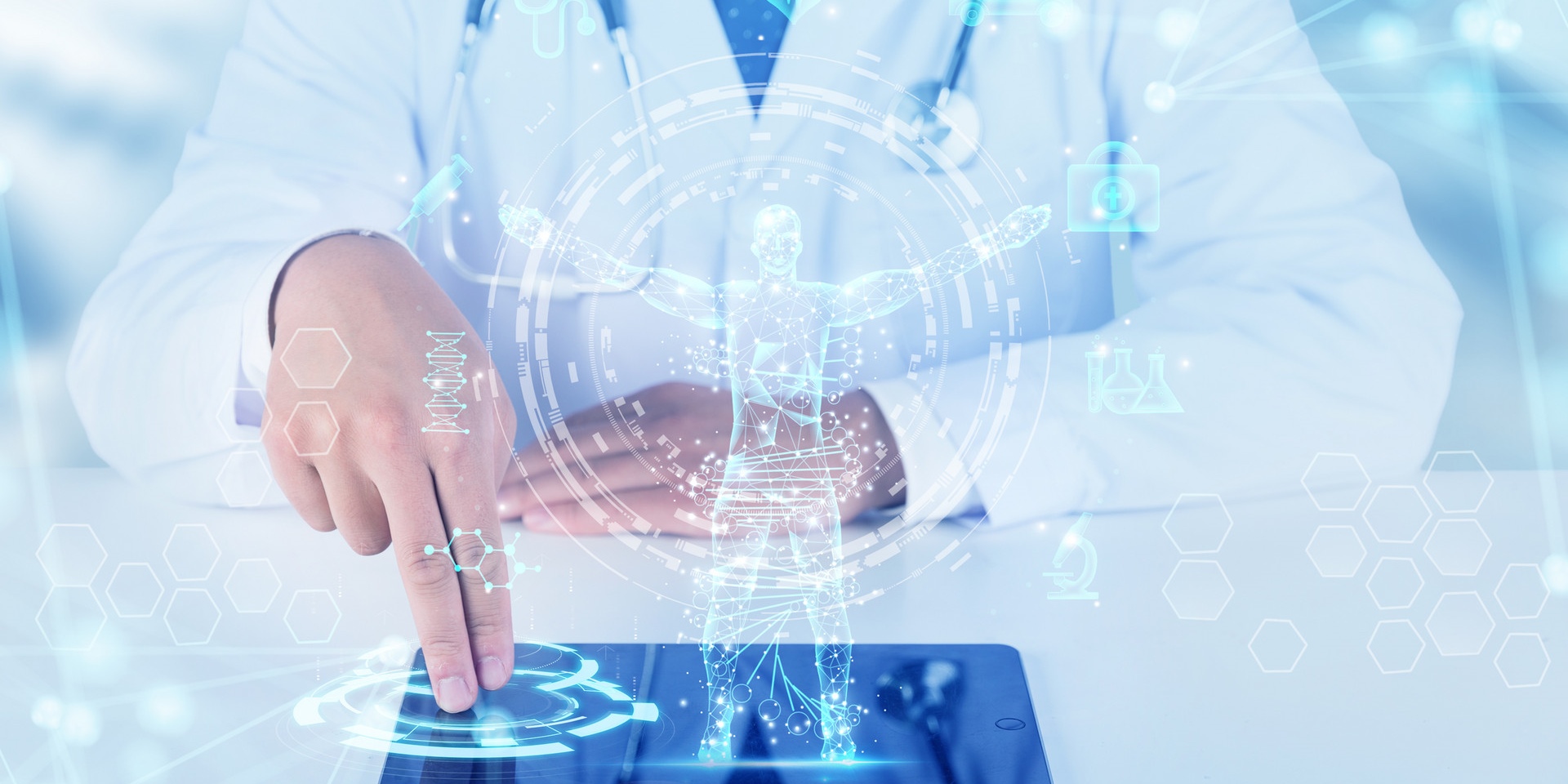 Tablette médicale robuste PC dans l'industrie médicale