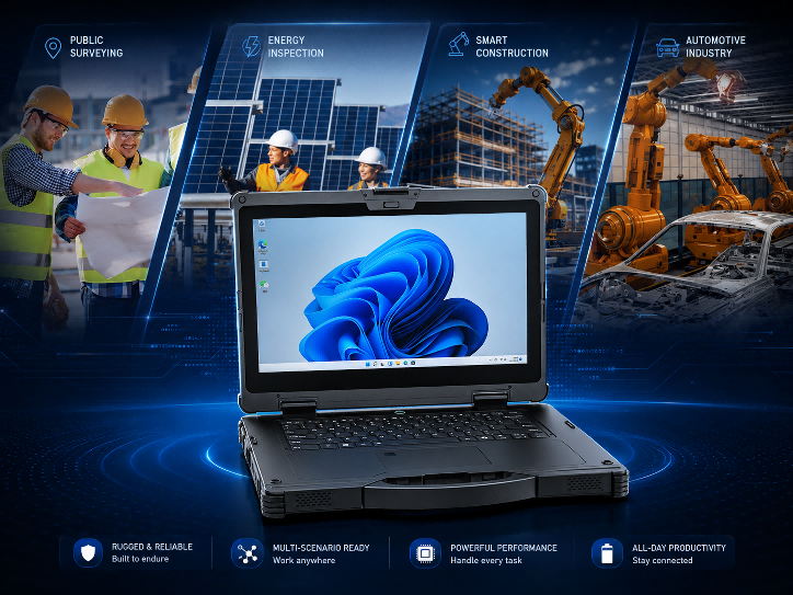 Copilote PC integrated rugged device design