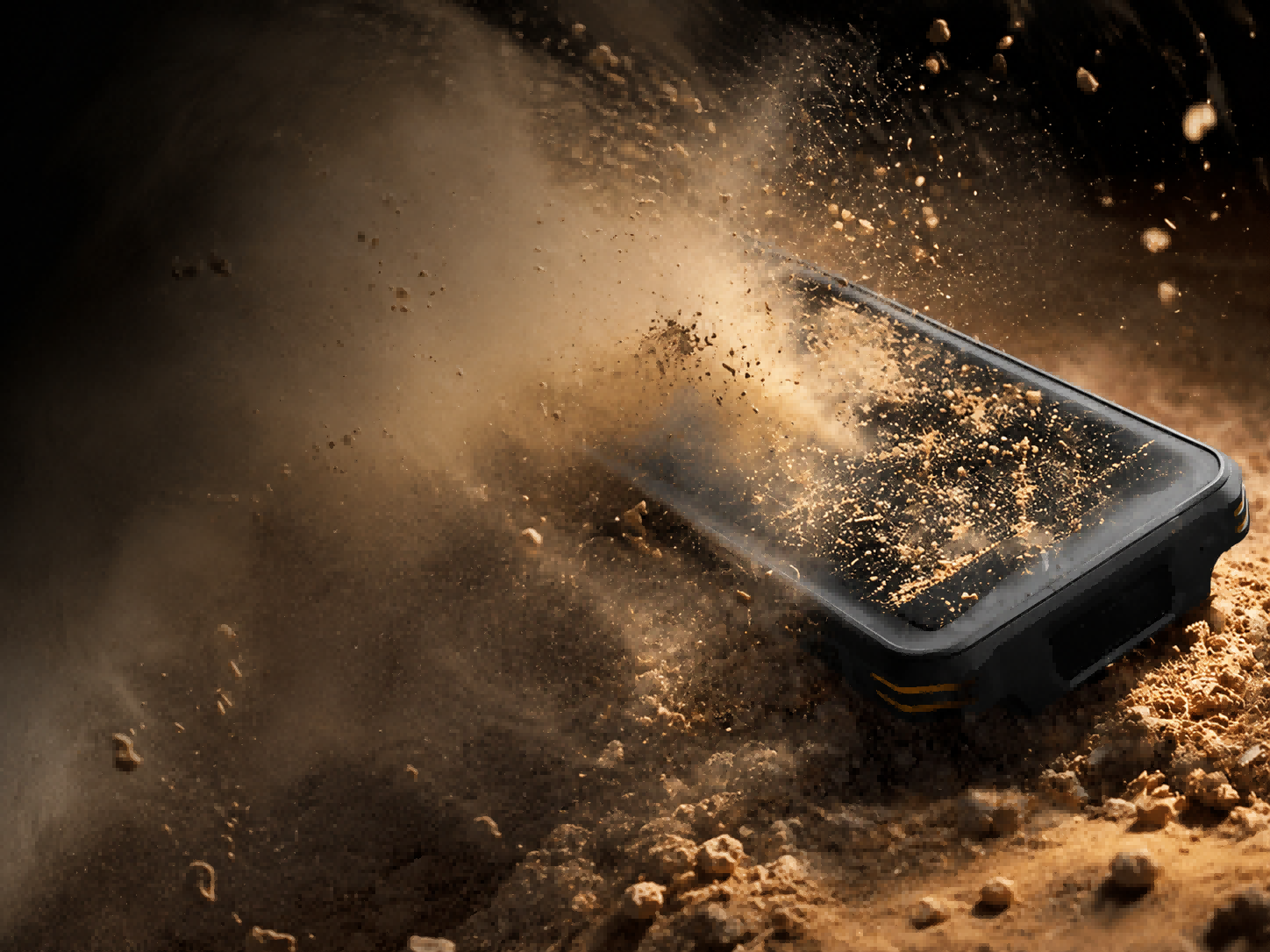 Handhelds rocailleux integrated rugged device design