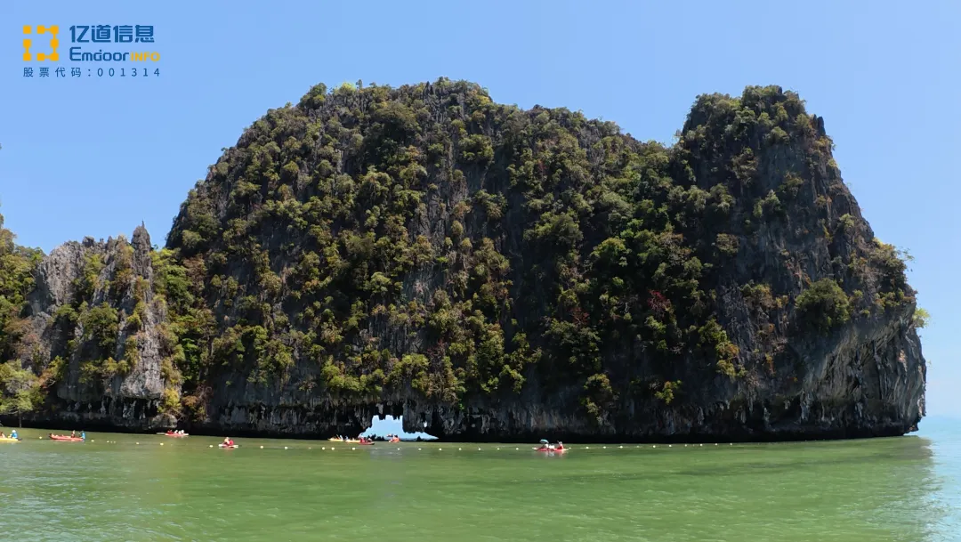 Baie de Phang Nga landscape view