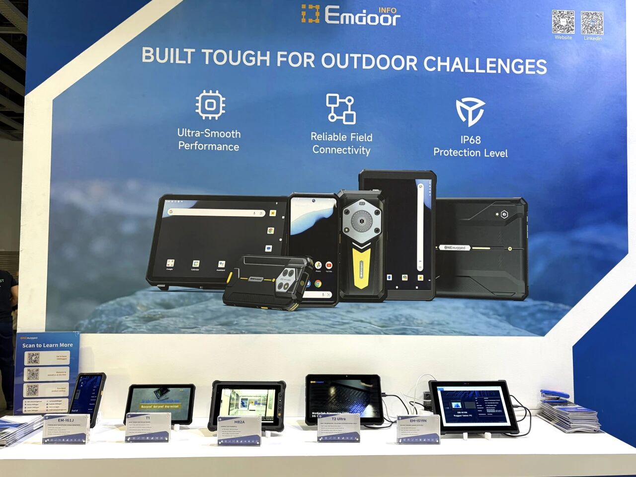 Informations Emdoor Rugged Computers Informations Emdoor: Empowering All Scenarios with One-Stop Rugged Computers
