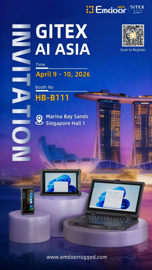 Infos Emdoor rugged computing solutions booth overview