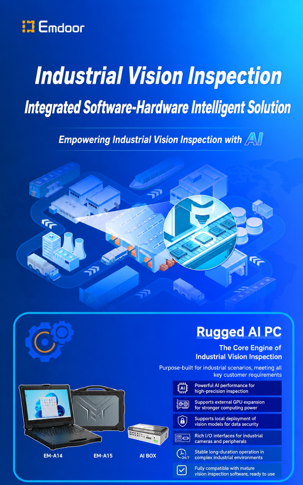 Logiciel d'inspection Machine Vision