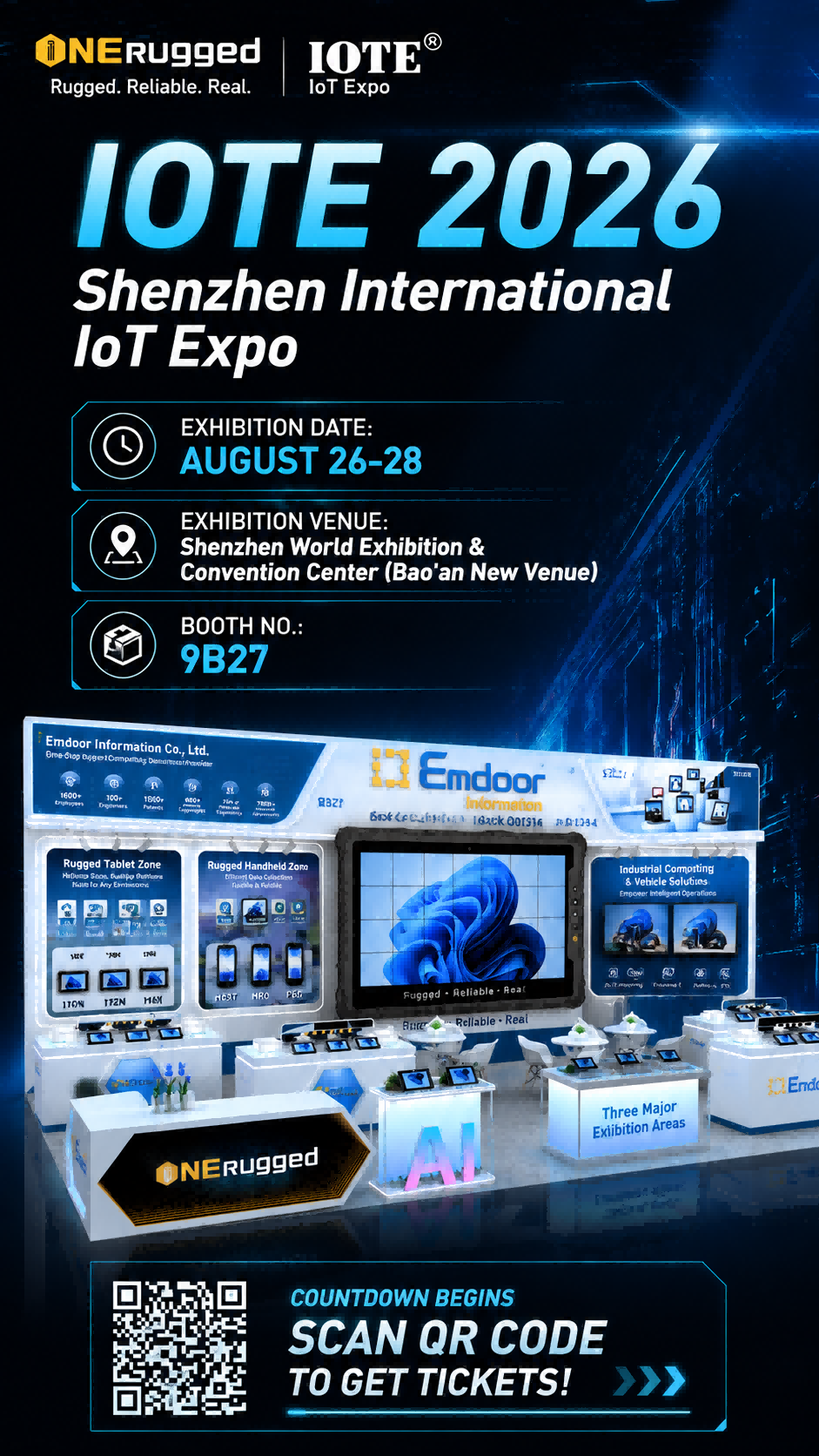 Emdoor IOTE 2026 Shenzhen IoT Expo Exhibition Showcase