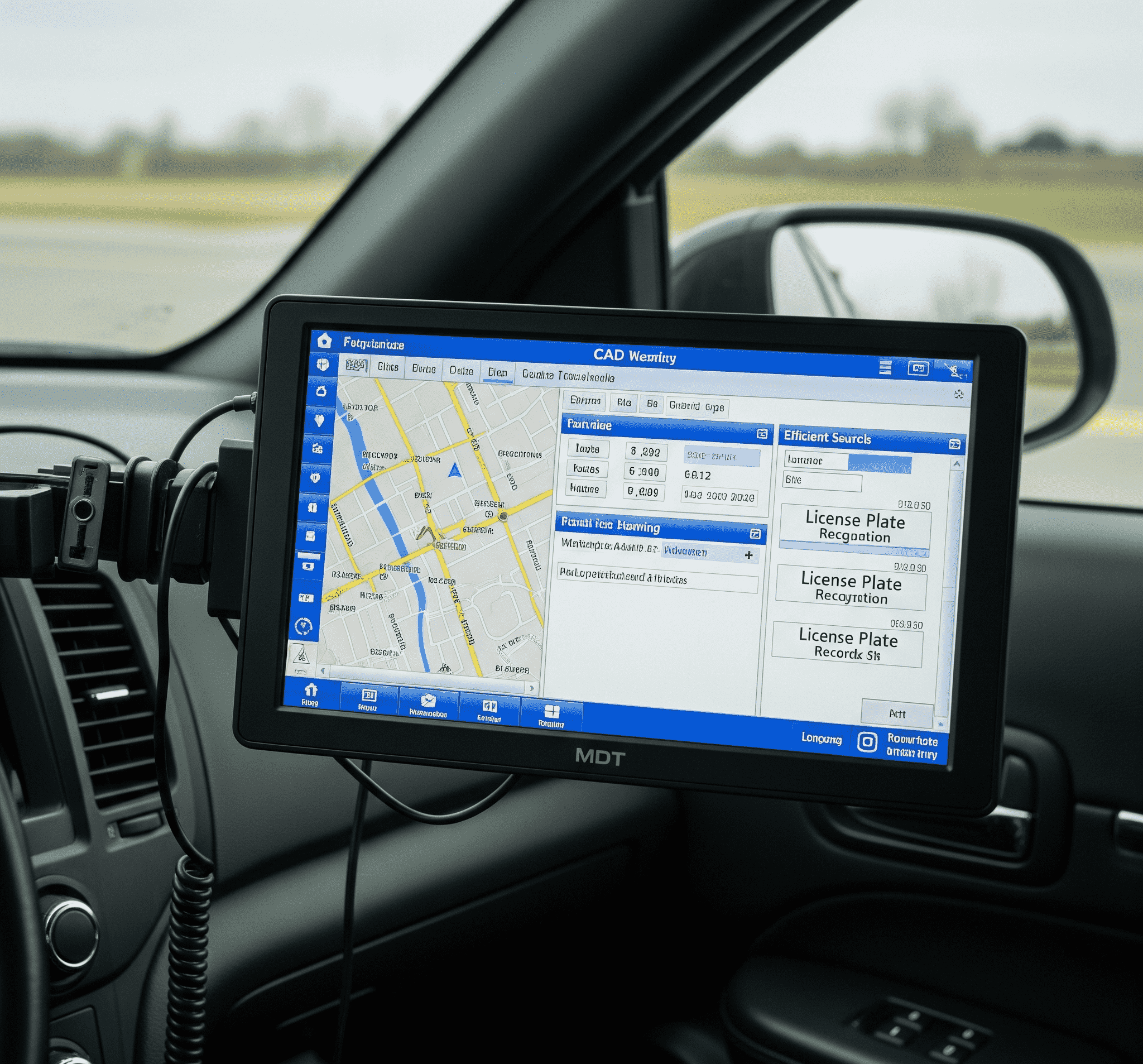 Terminal mobile de données (MDT)