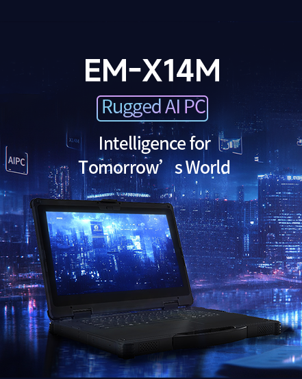Rugged AIPC EM-X14M Intelligence for Tomorrow's World