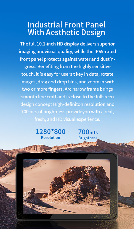 Industrial Front Panel With Aesthetic Design