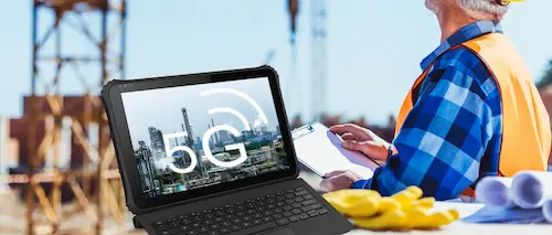 La tablette 5G Android robuste informe les travailleurs mobiles