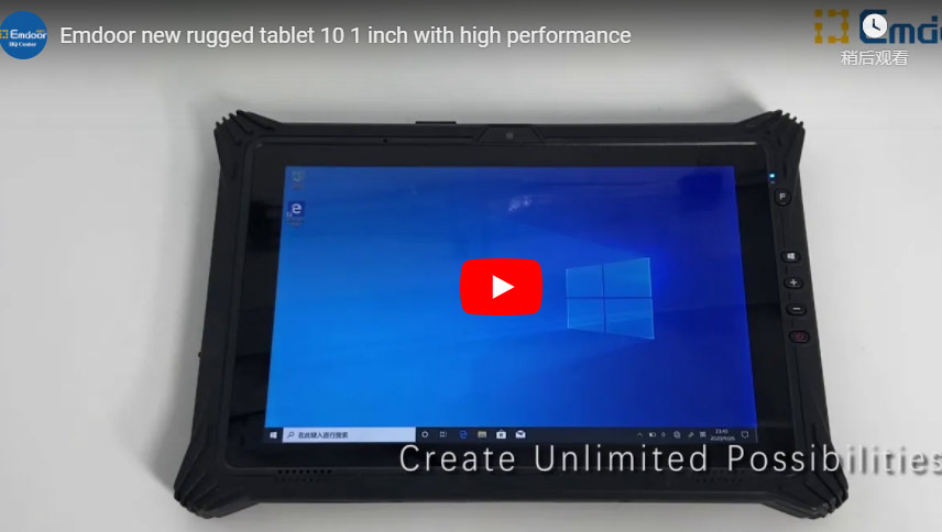Emdoor nouvelle tablette robuste 10 1 pouce avec haute performance
