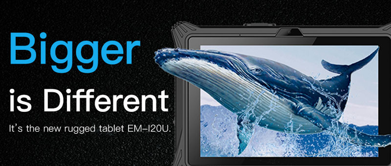 Le nouveau EM-I20U de tablette robuste est officiellement publié!